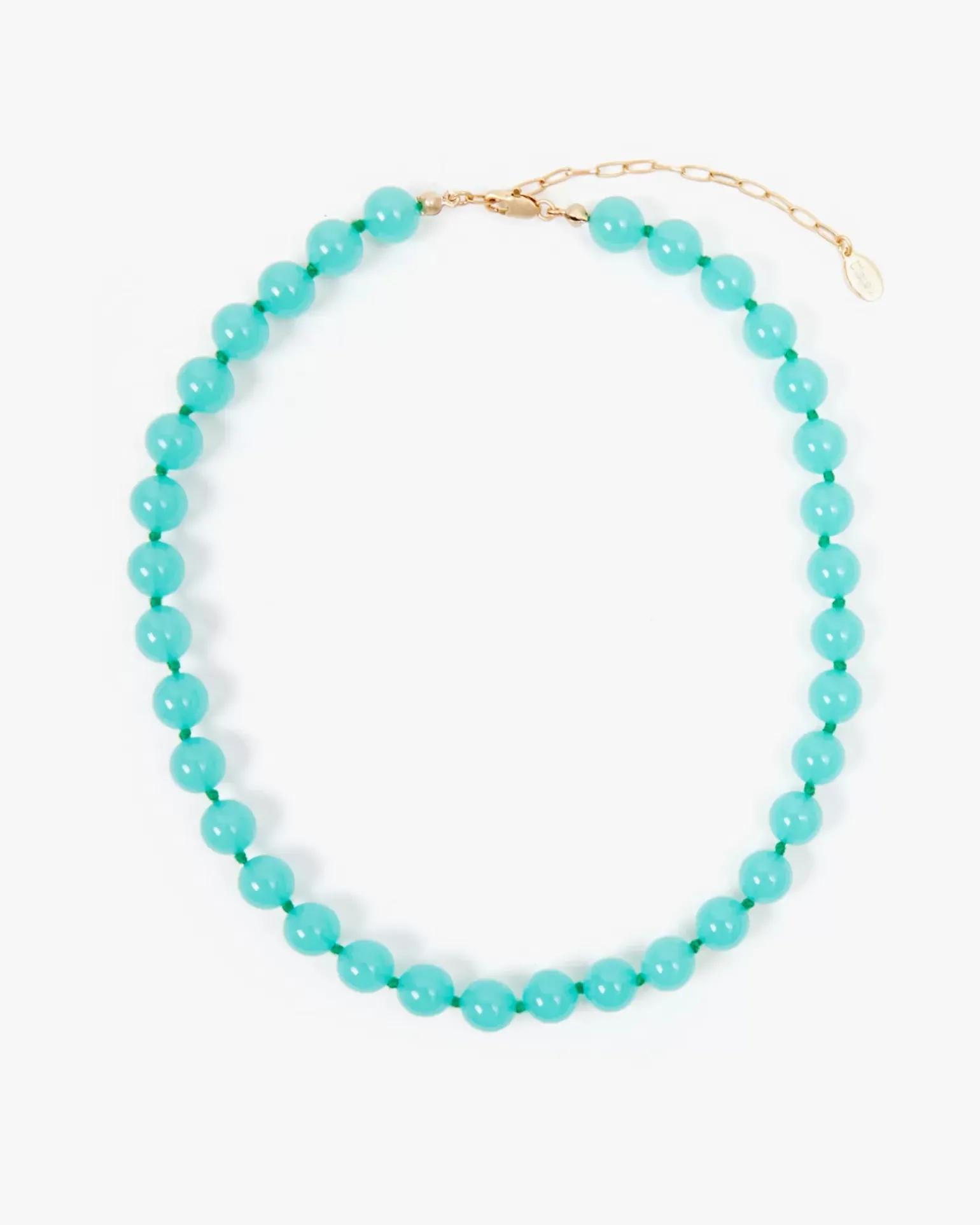 Beaded Glass Strand Necklace