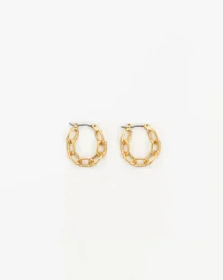 Chain Huggie Earrings