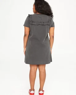 Charlotte Ruffle T-Shirt Dress