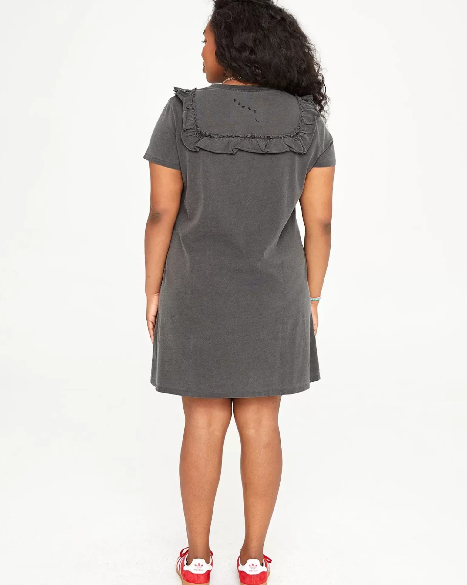 Charlotte Ruffle T-Shirt Dress