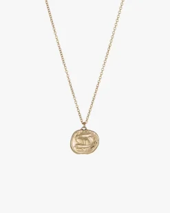 Gemini Greek Coin Pendant