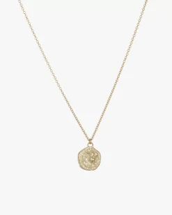 Helios And Rose Coin Necklace