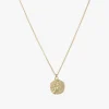 Helios And Rose Coin Necklace