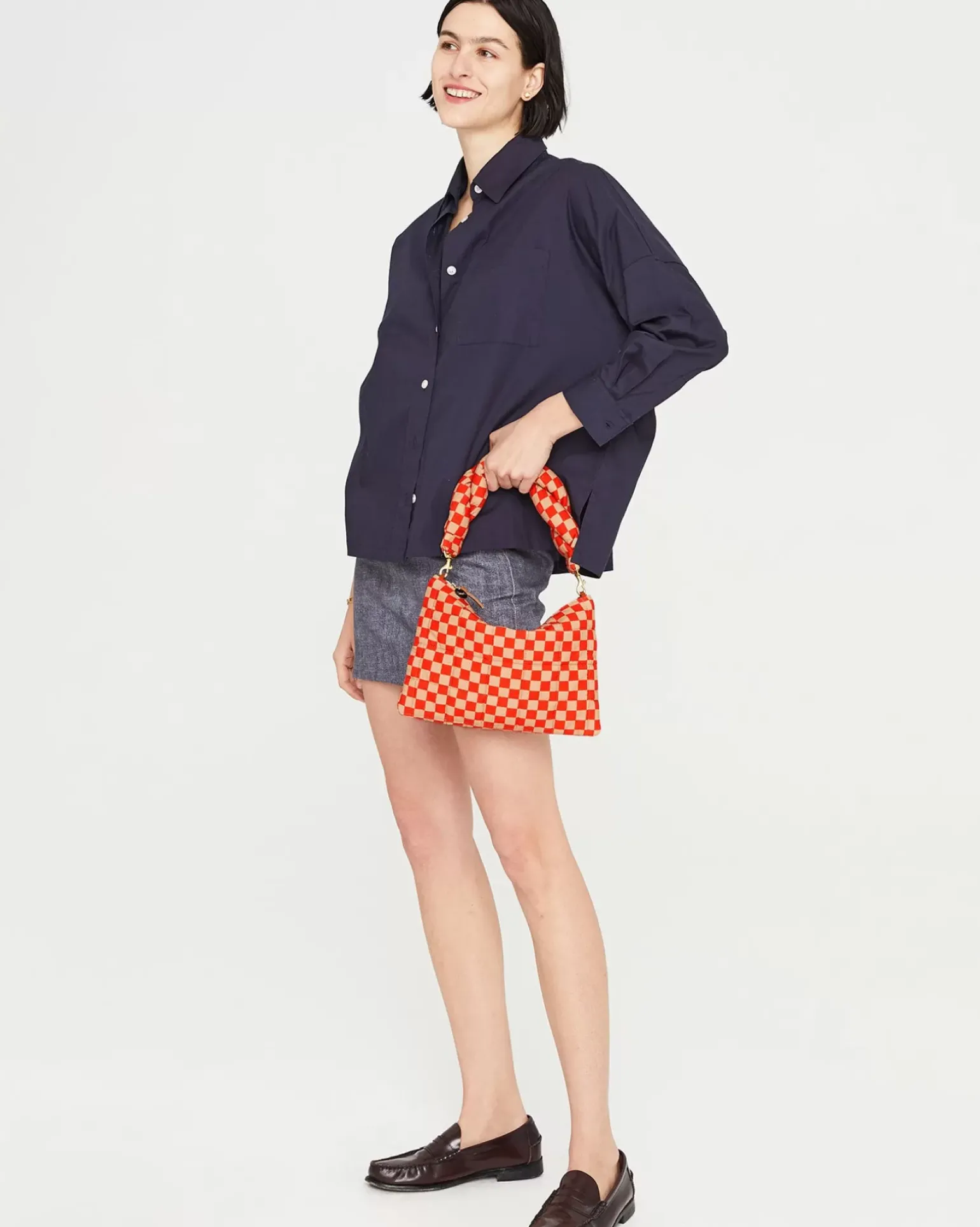 Twisted Puff Top Handle